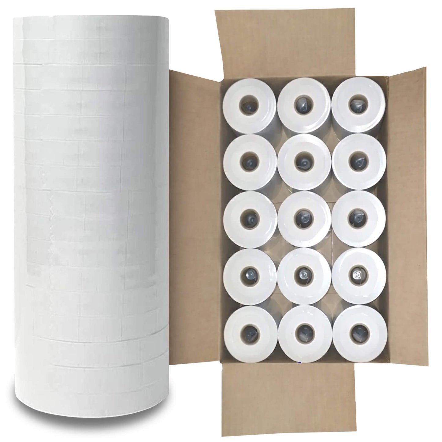 1 Case of White Label for Monarch Pricing Labeler 1110, 1105, 1107 (15 Sleeves)